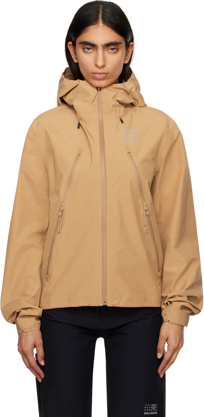 Парка Maison Margiela Windbreaker Jacket бежевий | S52AM0310 M35200