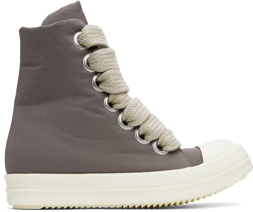 Пуховик Rick Owens Rick Owens DRKSHDW Hollywood Jumbo Lace Puffer Сірий | DS01E3818 MUW2