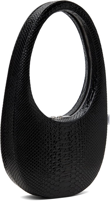 Сумочка Coperni Coperni Python Embossed Swipe Bag чорний | COPBA01F6047, 2