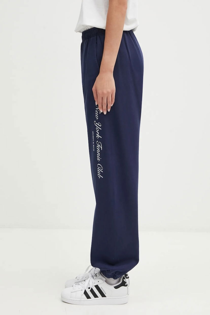 Спортивні штани Sporty & Rich Sporty & Rich New York Tennis Club Printed Sweatpants темно-синій | PA036621402BL106