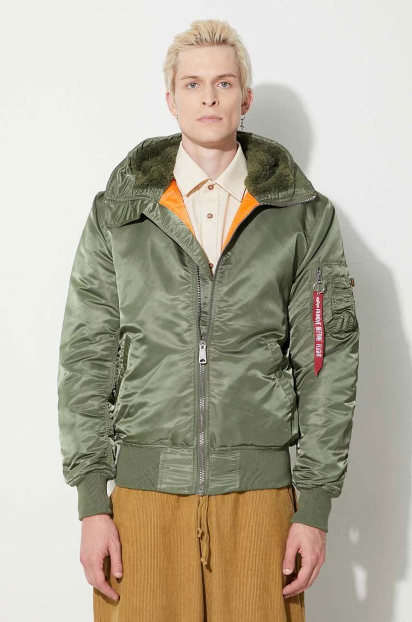 Куртка бомбер Alpha Industries Winter Bomber Jacket Зелений | 158104.01