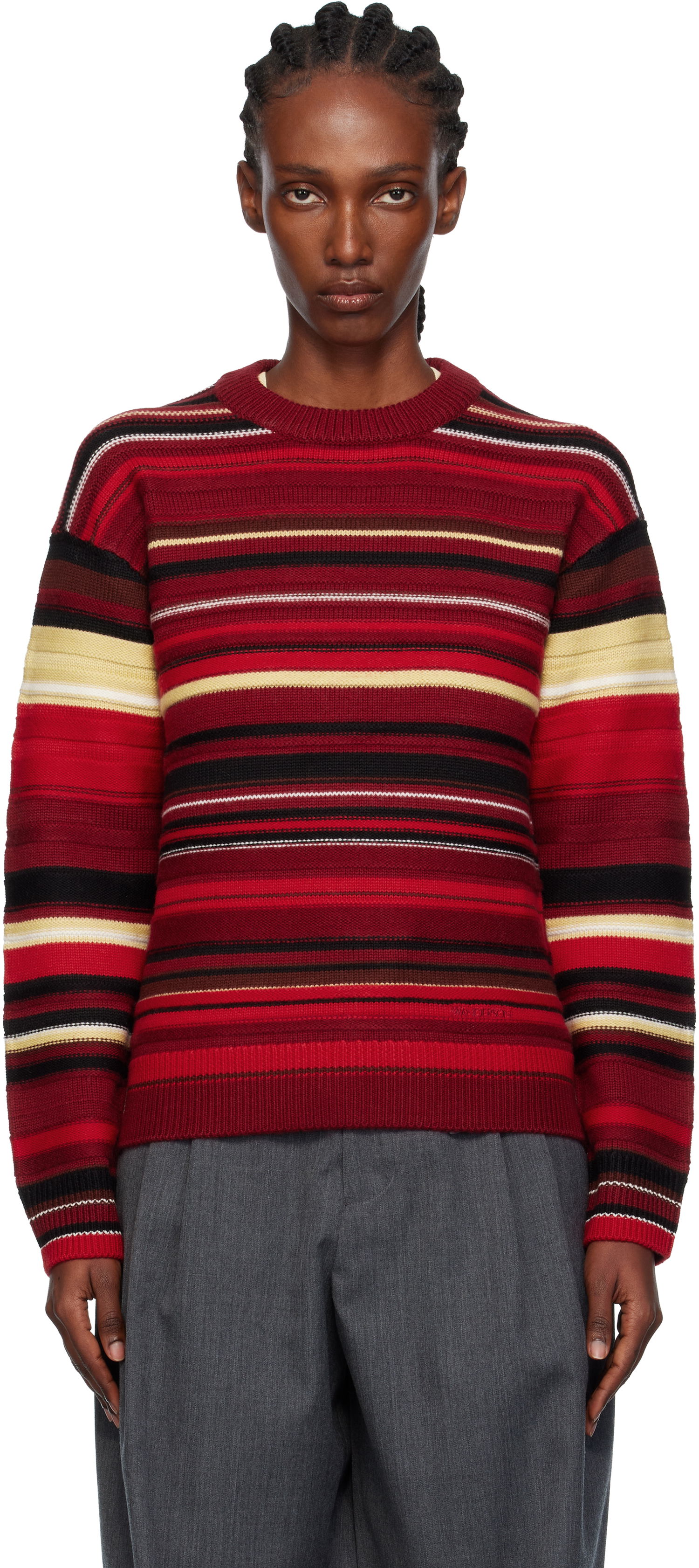 Cветр JW Anderson JW Anderson Multi Stripe Sweater Різнокольоровий | KW1501-YN0008, 0