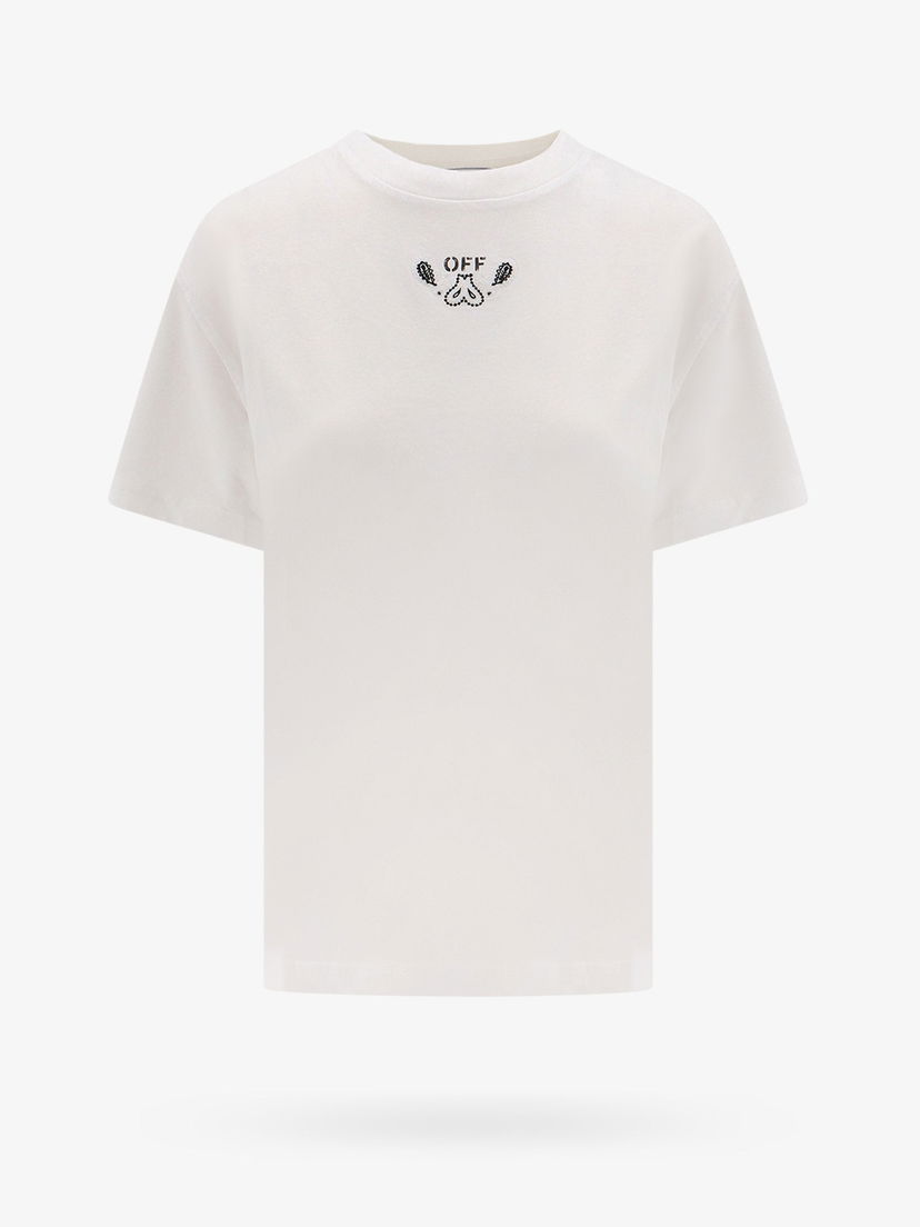 Футболка Off-White T-SHIRT білий | OWAA089S24JER0020101