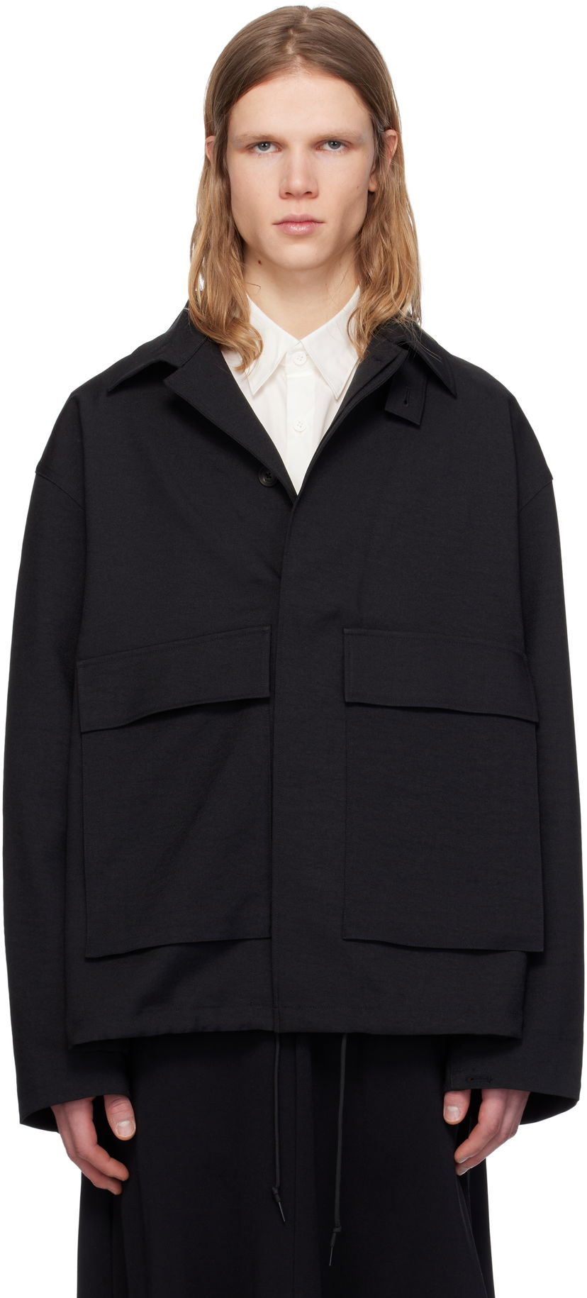 Куртка Y-3 Y-3 Sport Uniform Coach Jacket чорний | JN4907