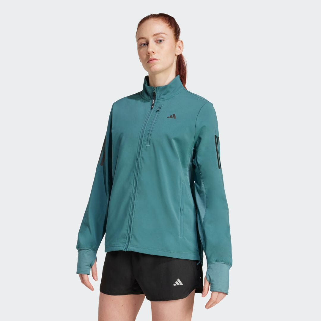 Куртка adidas Performance Own The Run Winterized Jacket Бірюзовий | JW9650, 0