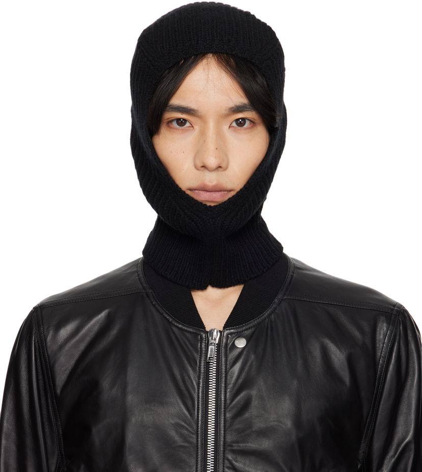 Капелюх Rick Owens Rick Owens Concordians Sphinx Skull Balaclava чорний | RU02E1490 KWV
