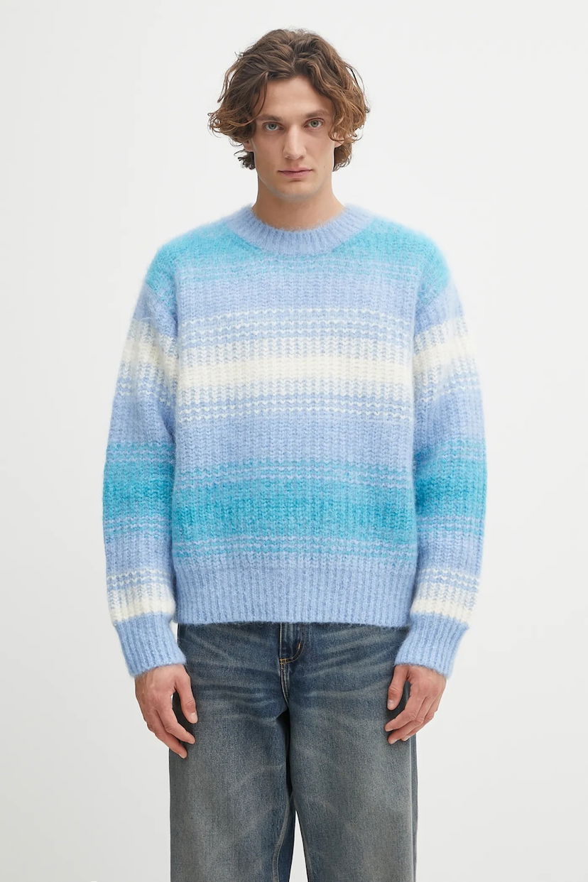 Cветр KENZO Kenzo Speed Stripe Jumper Синій | FF65PU7653CG