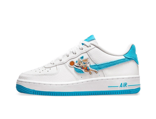 Кросівки та взуття Nike Space Jam x Air Force 1 '07 "Hare" GS білий | DM3353-100