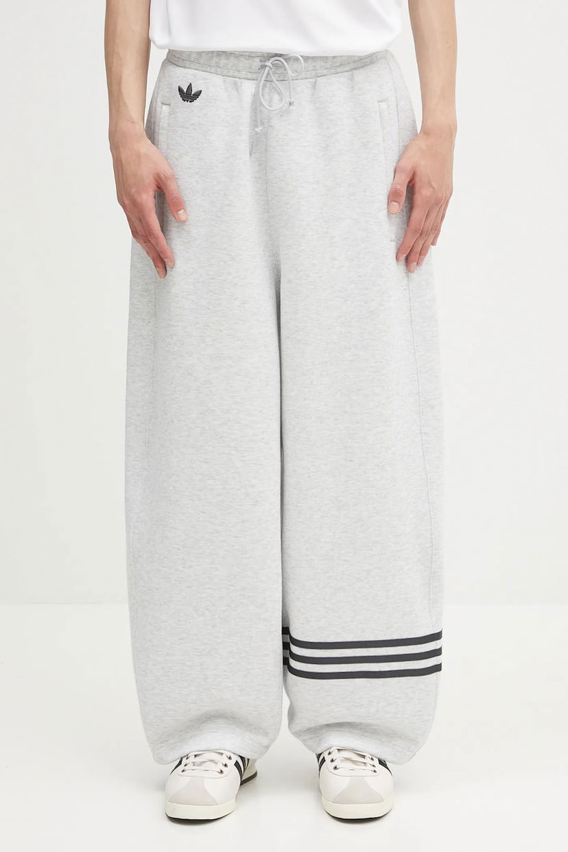 Спортивні штани adidas Originals Neuclassics Wide Leg Sweatpants Сірий | JW5443