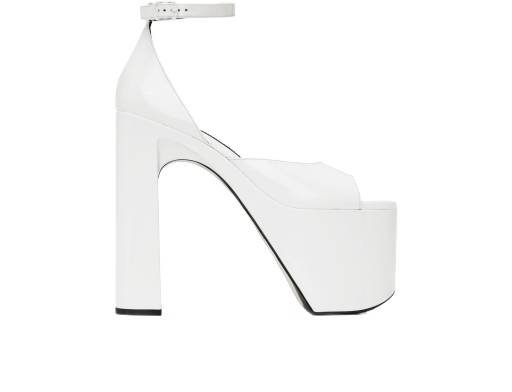 Кросівки та взуття Balenciaga Camden 160 Heeled Sandals "White" білий | 742308 WA980