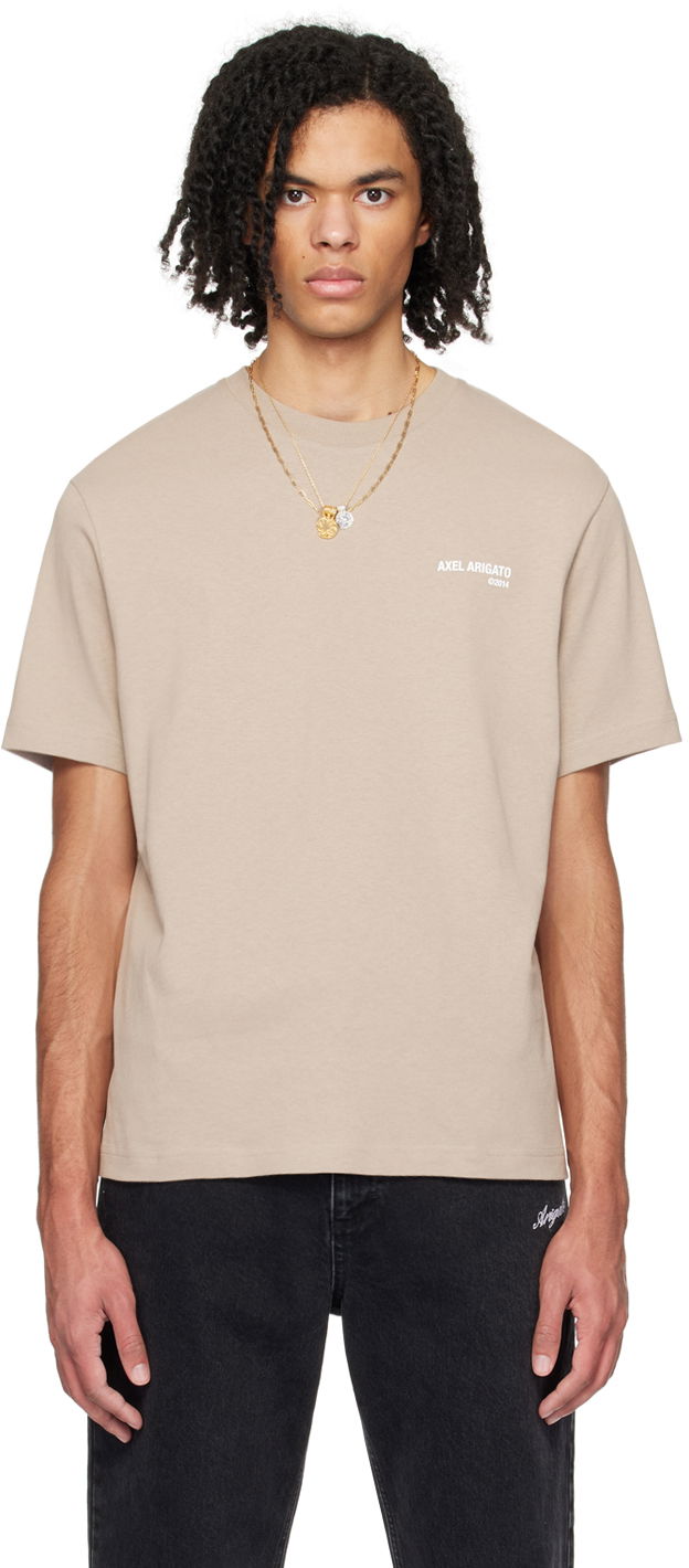 Футболка AXEL ARIGATO Legacy T-Shirt бежевий | A2215004
