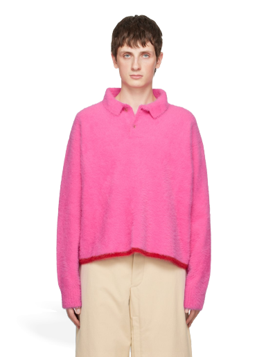 Сорочка поло Jacquemus Le Papier 'Le Polo Neve' Polo Рожевий | 21H216KN601-2390