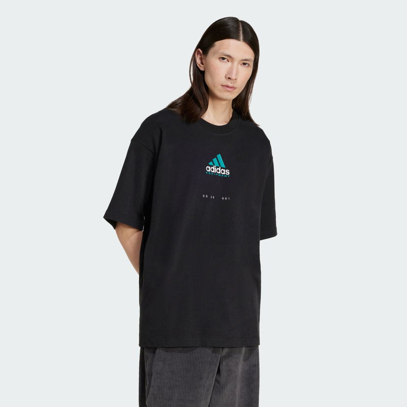 Футболка adidas Performance EQT Graphic Tee чорний | JN4848