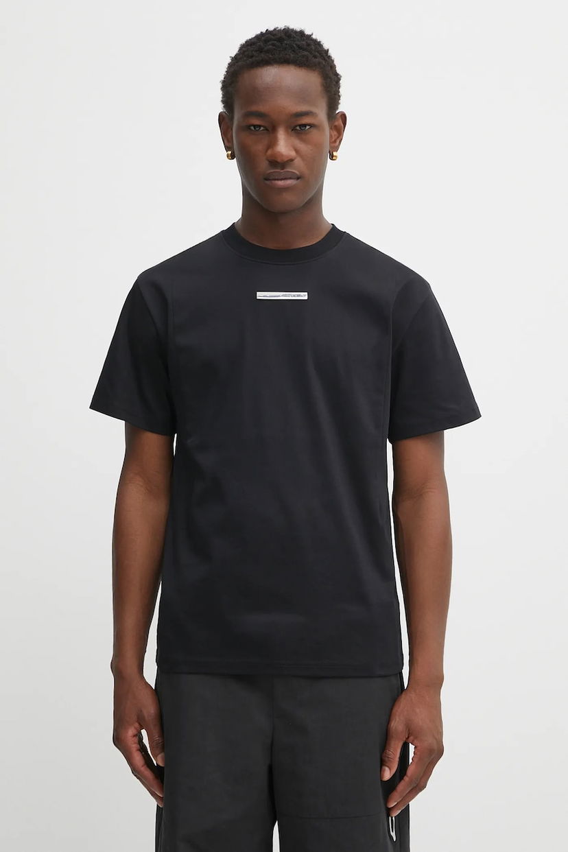Футболка HELIOT EMIL Heliot Emil Cotton T-Shirt чорний | PREAW25.M.09.139.BLK01