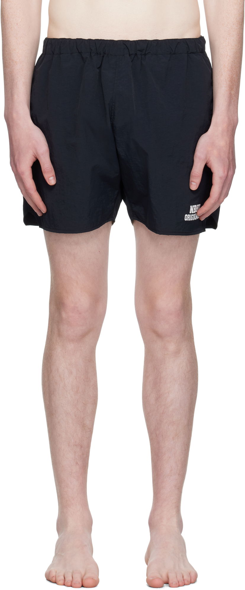 Купальники Neighborhood Neighborhood Recycled Nylon Swim Shorts чорний | 251TSNH-PTM01