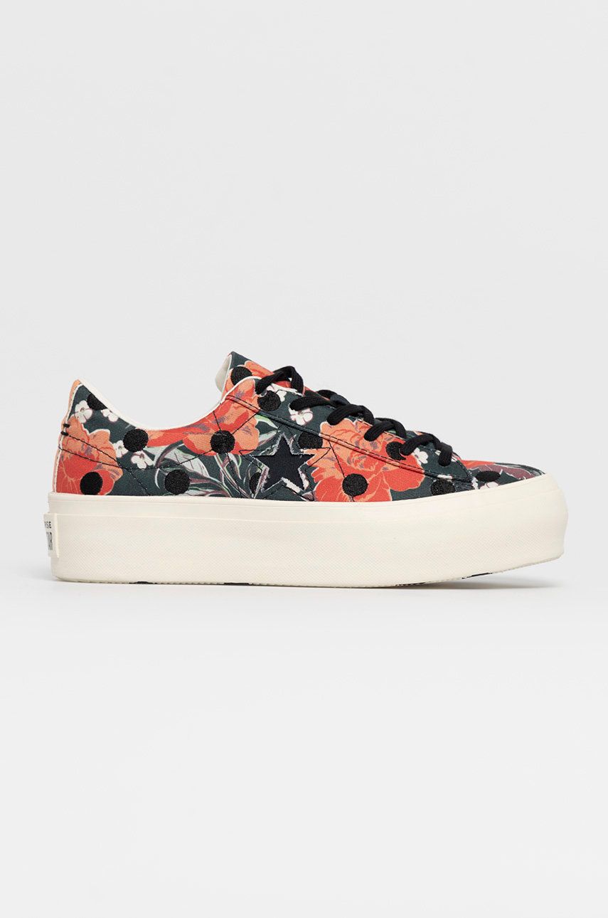 Кросівки та взуття Converse One Star Platform W Різнокольоровий | 560698C, 0