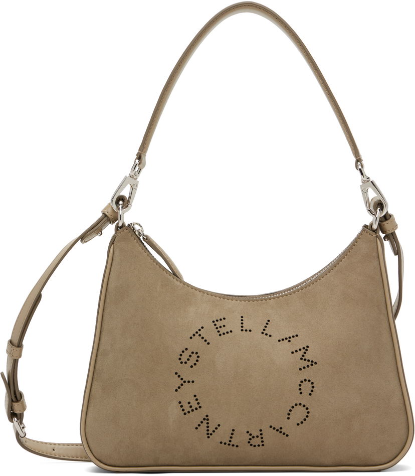 Сумка Stella McCartney Stella McCartney Alter Suede Shoulder Bag бежевий | 7B0104WP0590