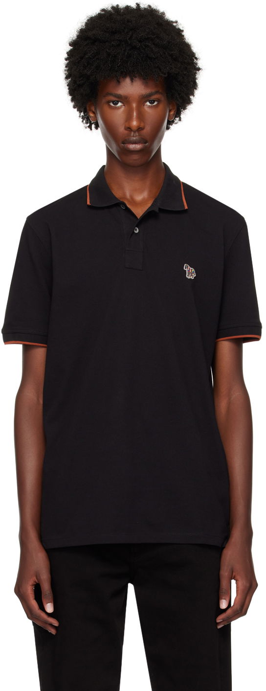 Сорочка поло Paul Smith PS Paul Smith Zebra Polo чорний | M2R-151LZ-N21580-79