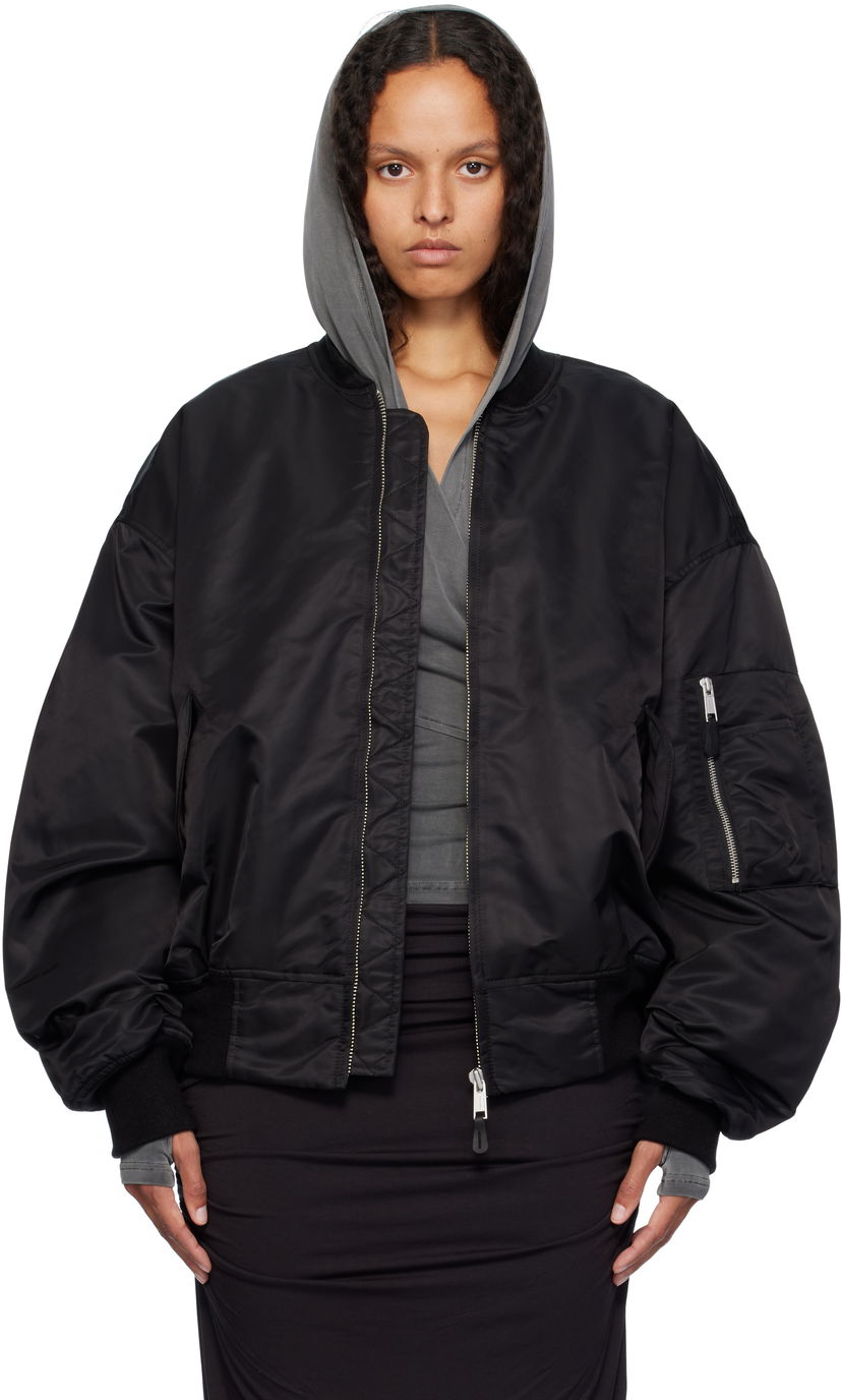Куртка бомбер Entire Studios Bomber Jacket чорний | ES2540OI