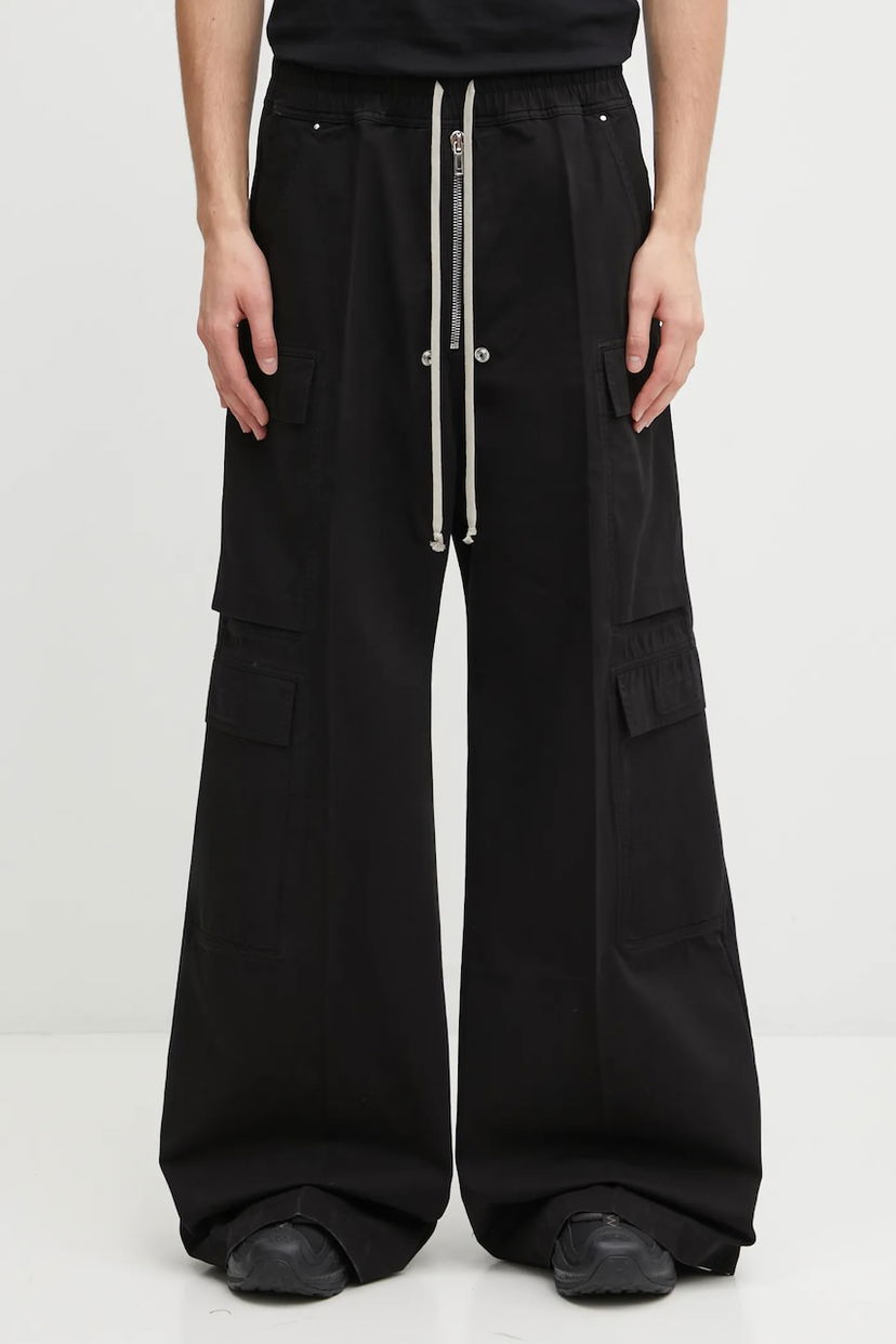 Штани карго Rick Owens Rick Owens DRKSHDW Double Cargo Jumbo Belas Cargo Pants чорний | DU02E7398.TW