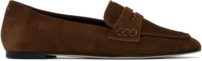 Одяг Aeyde Aeyde Alfie Suede Loafers Коричневий | A11-FL-GGRS08FL1-SS24-990-022