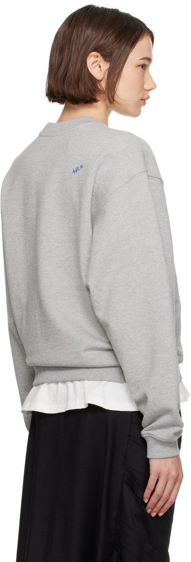 Світшоти ADER ERROR Graphic Print Crewneck Sweatshirt Сірий | BN25FYSW0101GR, 2