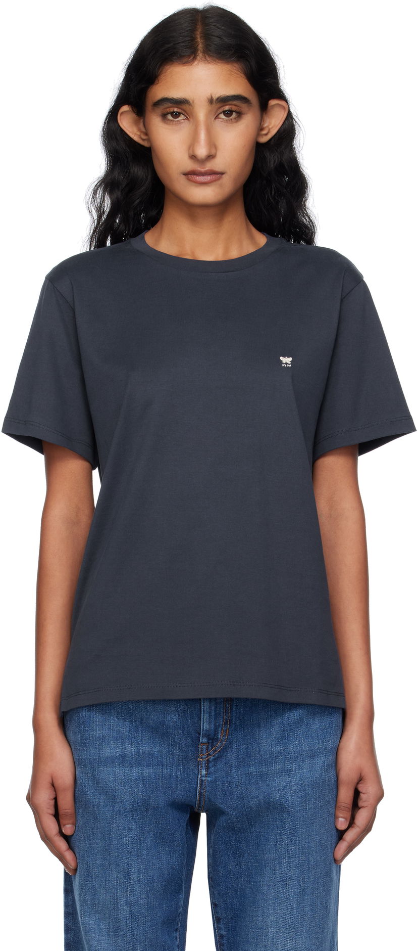 Футболка Max Mara Weekend Max Mara Venaco T-Shirt Сірий | 2525976021600