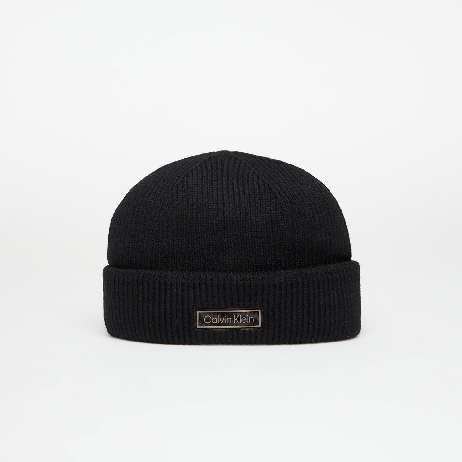Шапка CALVIN KLEIN Calvin Klein Patch Chunky Rib Beanie чорний | LV04D8058G UB1, 0