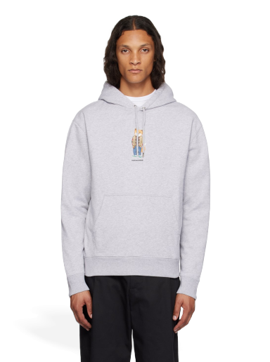 Світшоти MAISON KITSUNÉ Dressed Fox Hoodie білий | LM00304KM0001