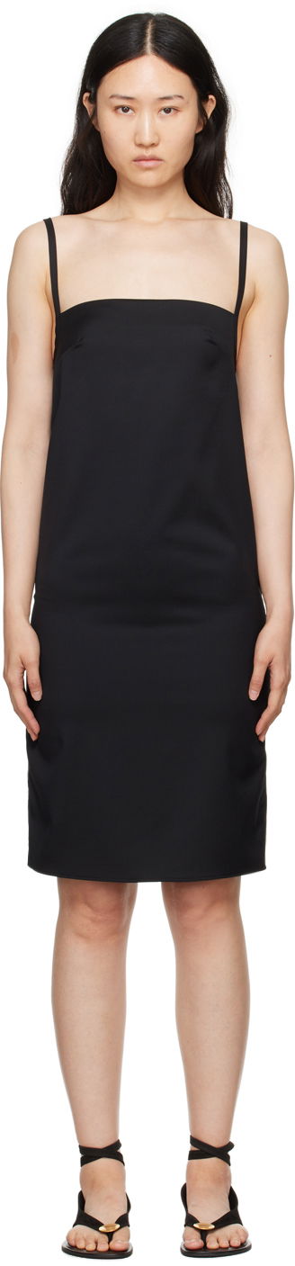 плаття Loulou de Saison Loulou de Saison Blanca Mini Dress чорний | BLANCA