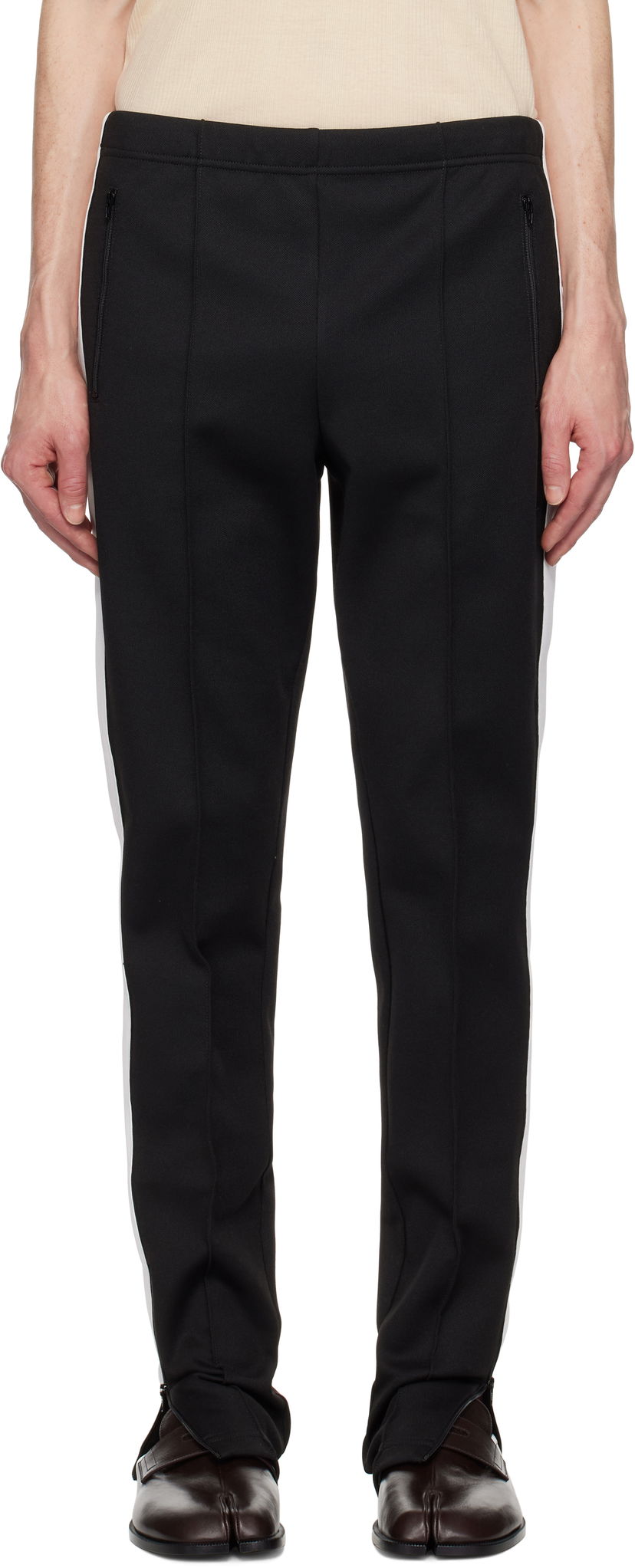 Спортивні штани Maison Margiela Maison Margiela Striped Sweatpants чорний | S50KA0675 S23168
