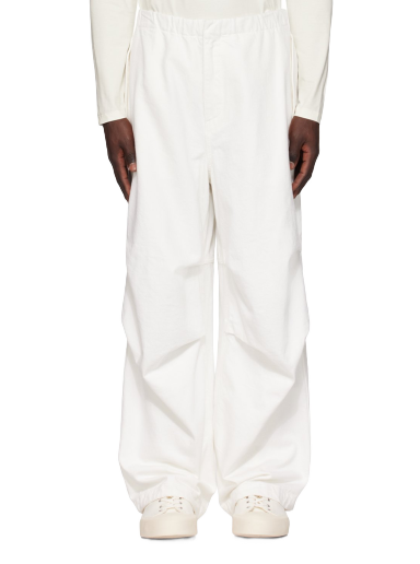 Штани Jil Sander Drawstring Denim Trousers білий | J21KA0178 J46463
