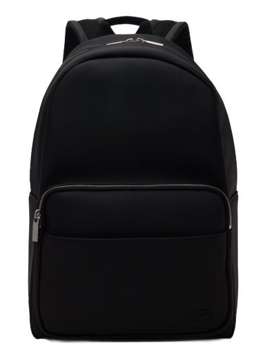 Рюкзак Lacoste Petit Piqué Backpack чорний | NH4430HC_000