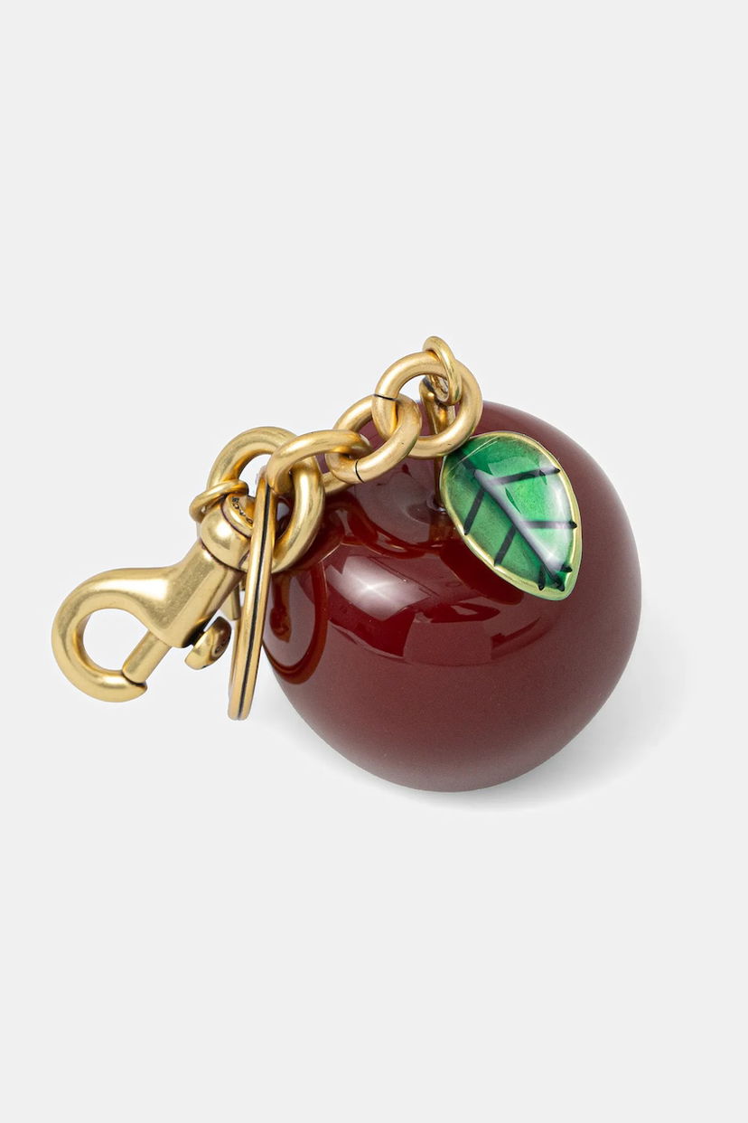 Брелоки Coach Coach Apple Keychain Червоний | CY399