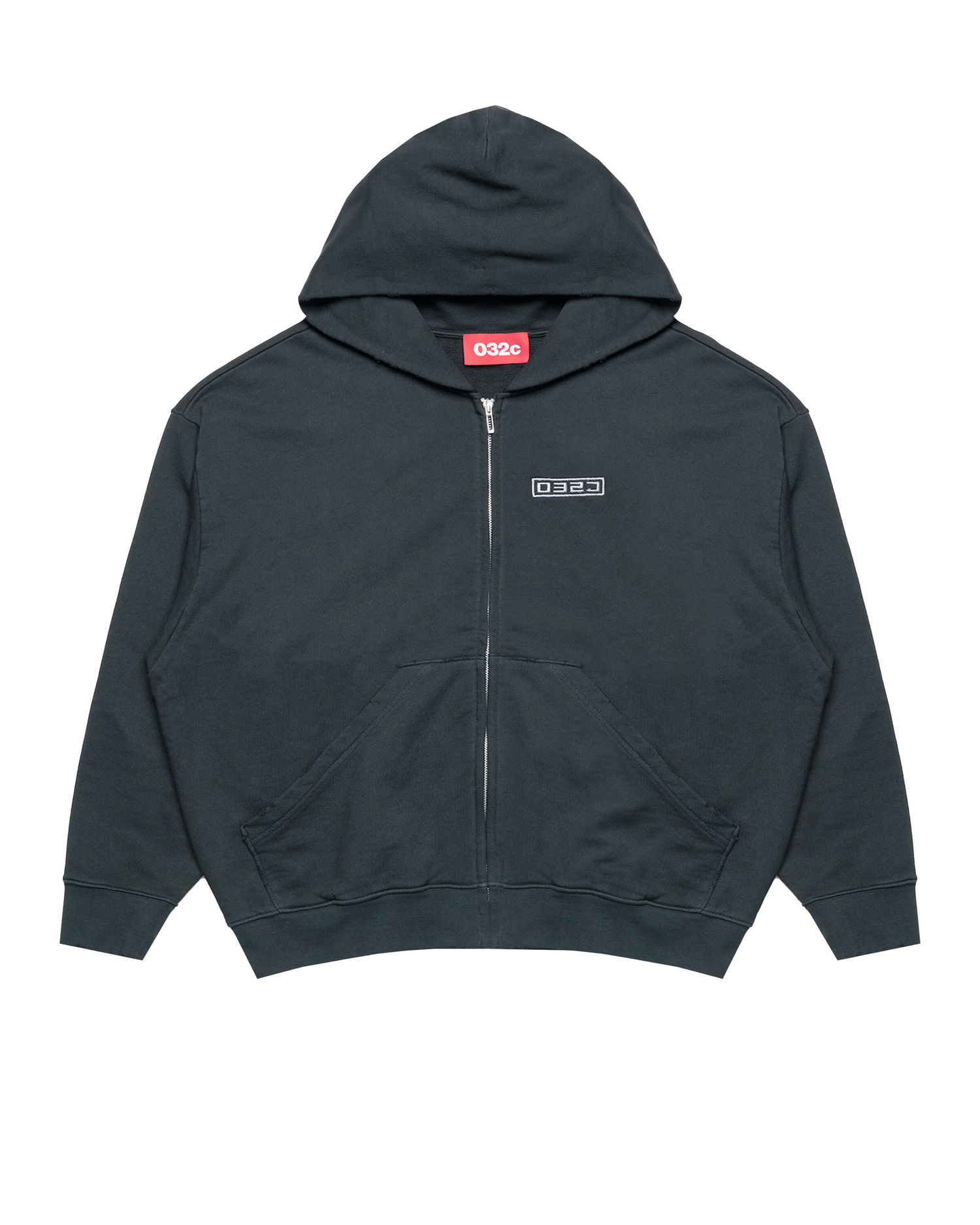 Світшоти 032C 032c "Routine" Zip-Up Hoodie чорний | S25-URC-0841-050, 0
