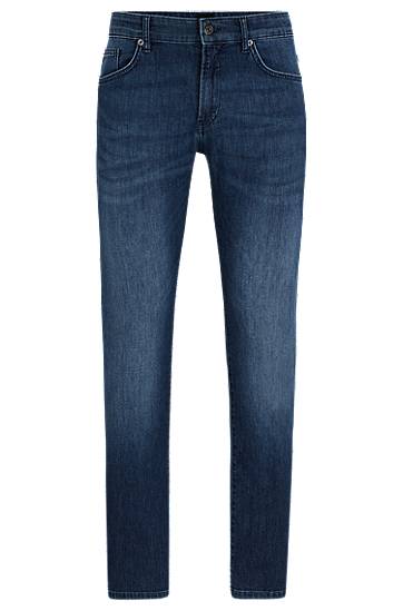 Джинси BOSS Slim-Fit Comfort-Stretch Denim Jeans Синій | 50513620