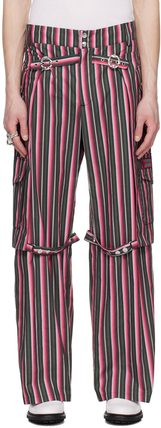 Штани карго Chopova Lowena Chopova Lowena Striped Moscha Cargo Pants Різнокольоровий | 5131M