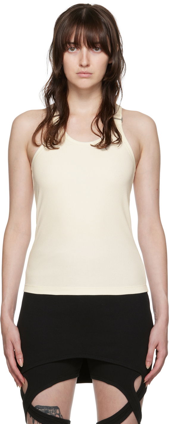 Безрукавка Dion Lee Fitted Tank Top бежевий | C3069P22