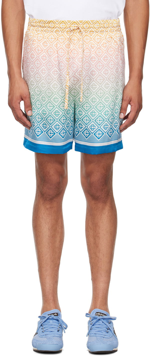 Шорти Casablanca Gradient Monogram Shorts Різнокольоровий | MPF24-TR-012-04