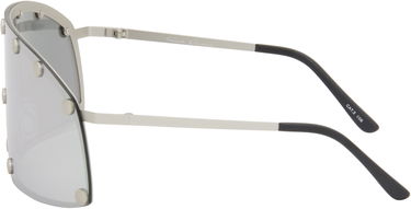 Сонцезахисні окуляри Rick Owens Rick Owens Hollywood Shielding Sunglasses Металік | RG0000001 GSILV, 2