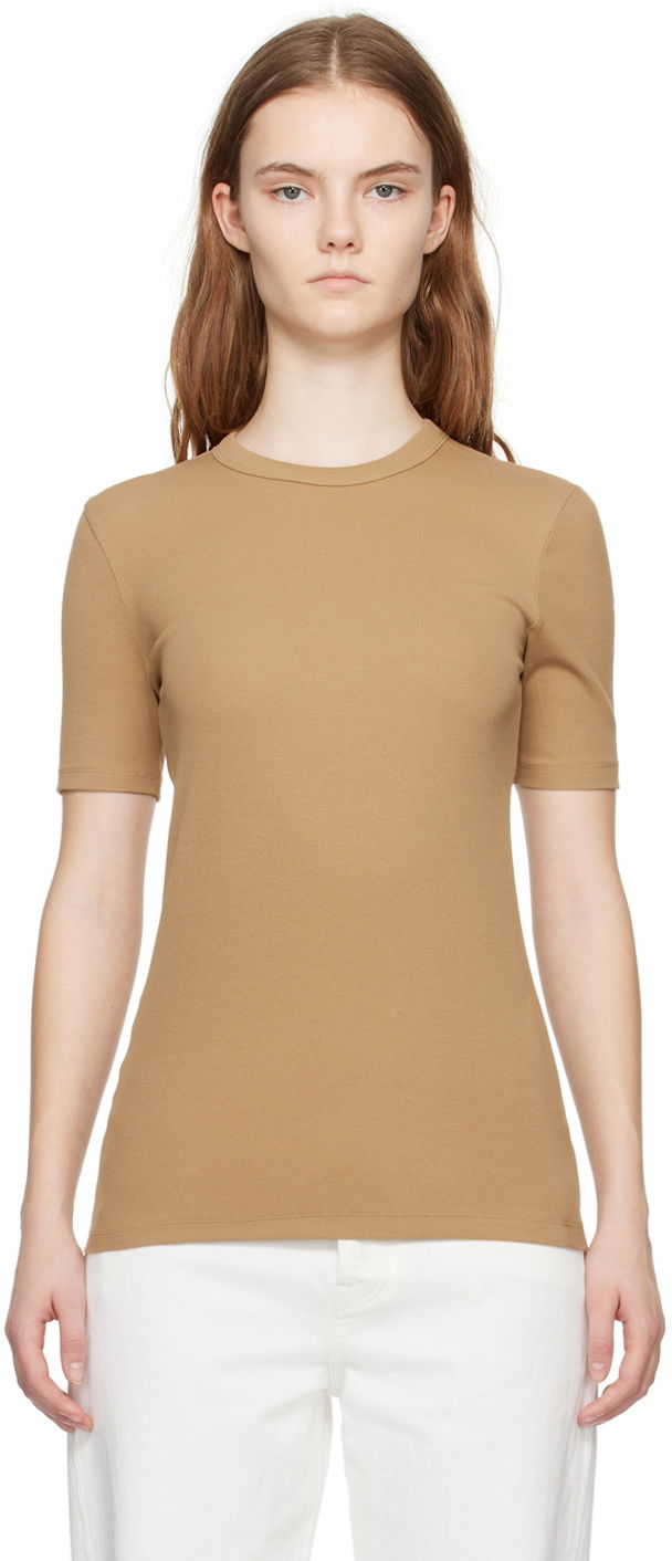 Футболка TOTEME TOTEME Women's Classic T-Shirt бежевий | 241-WRT1459-FB0094