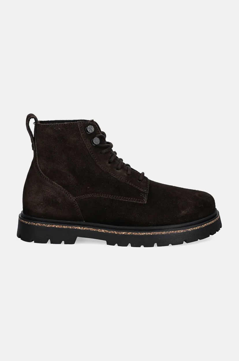 Кросівки та взуття Birkenstock Highwood Lace Mid Suede Leather Narrow Fit Boots Коричневий | 1028940