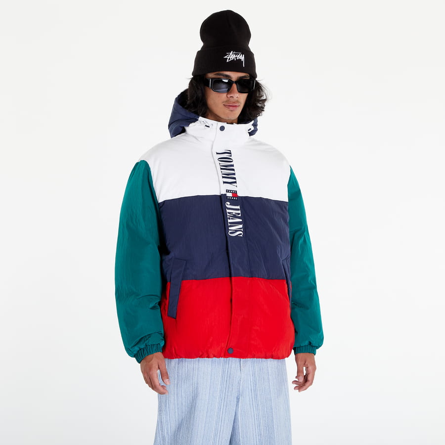 Пуховик Tommy Hilfiger Archive ColorBlock Puffer Jacket Різнокольоровий | DM0DM14457 YBR, 0