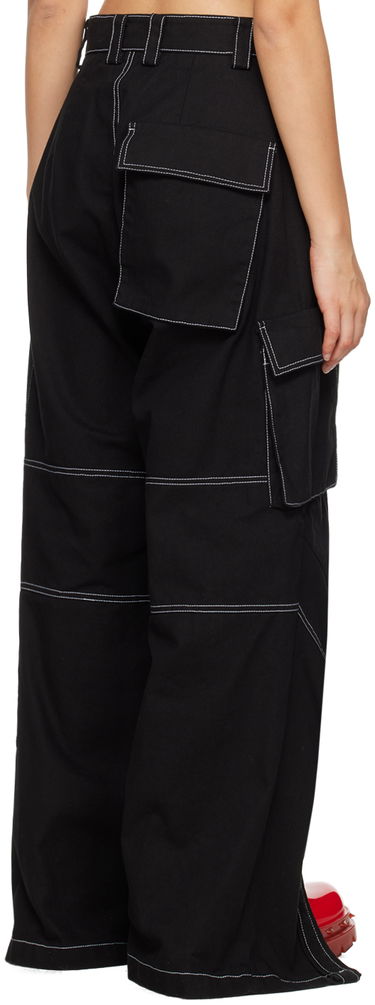 Штани карго We11done We11done Topstitching Cargo Pants чорний | WD-PT3-23-218-W-BK, 2