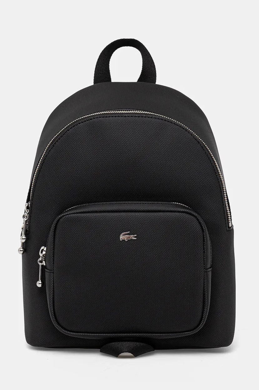 Рюкзак Lacoste Lacoste Small Smooth Backpack чорний | NF4759DZ