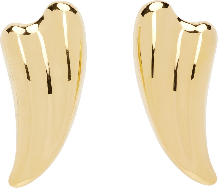 Сережки Tom Ford TOM FORD Liza Gold Clip-on Earrings Жовтий | JW148-AMT001X