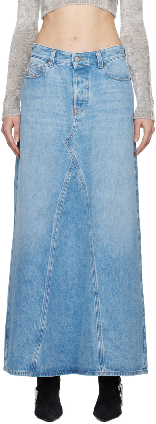 Спідниця Diesel De-Pago Denim Maxi Skirt Синій | A10716 09I29