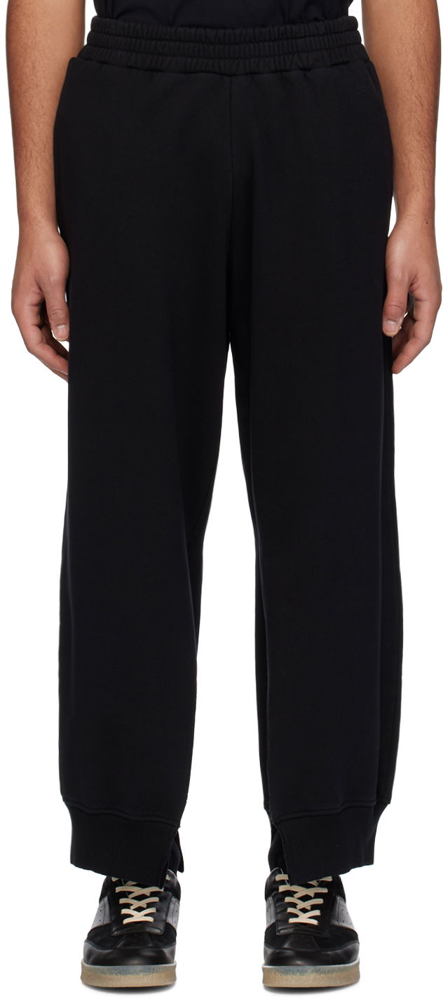 Спортивні штани Maison Margiela MM6 Side Slit Sweatpants чорний | S52KA0489 S25537