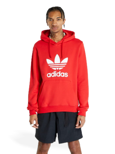 Світшоти adidas Originals Trefoil Hoody Better Scarlet Червоний | IM4497