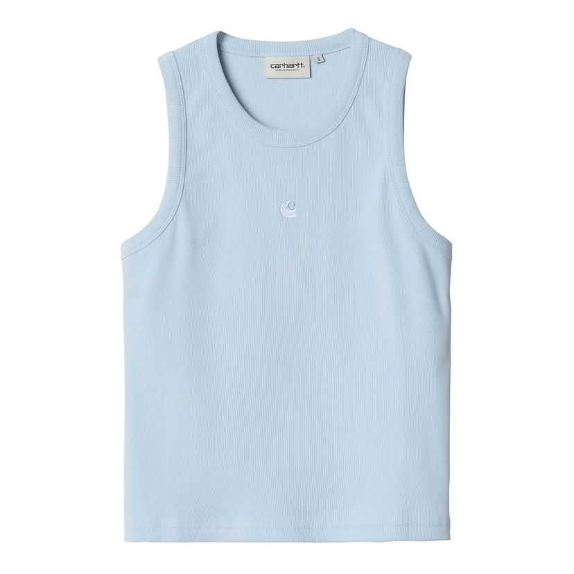 Безрукавка Carhartt WIP Carhartt WIP Philips Ribbed Tank Top Синій | I034624_8
